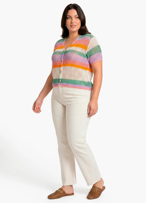 Quintess - Blusa Multicores em Tricô 11