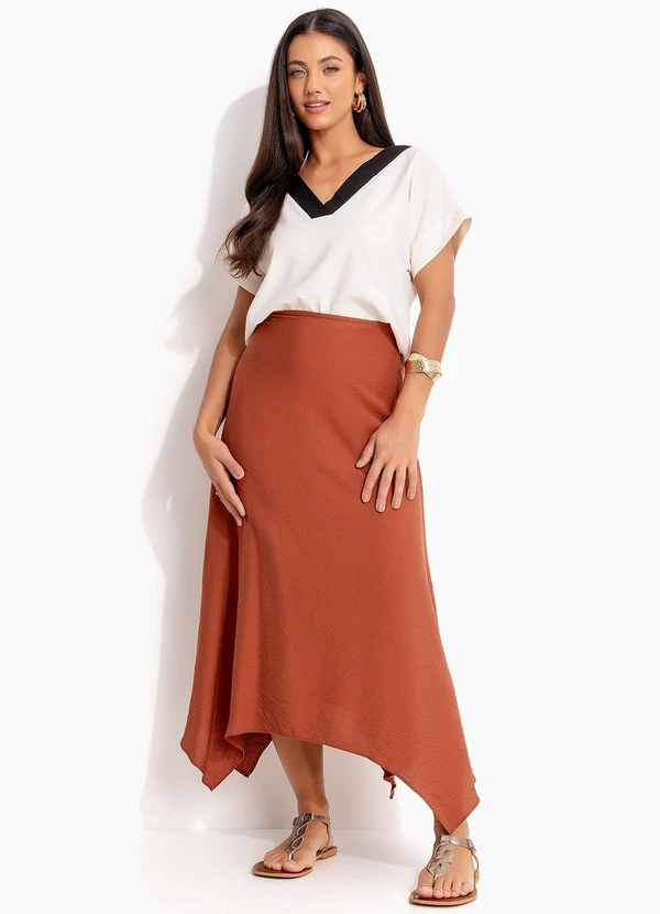 Quintess - Blusa Natural em Linho 3