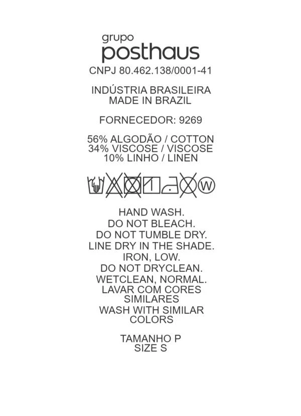 Quintess - Blusa Natural em Linho 9