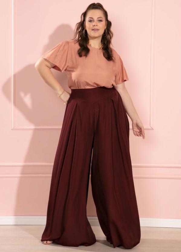 Quintess - Blusa Nude com Abertura em Botões Costas 7