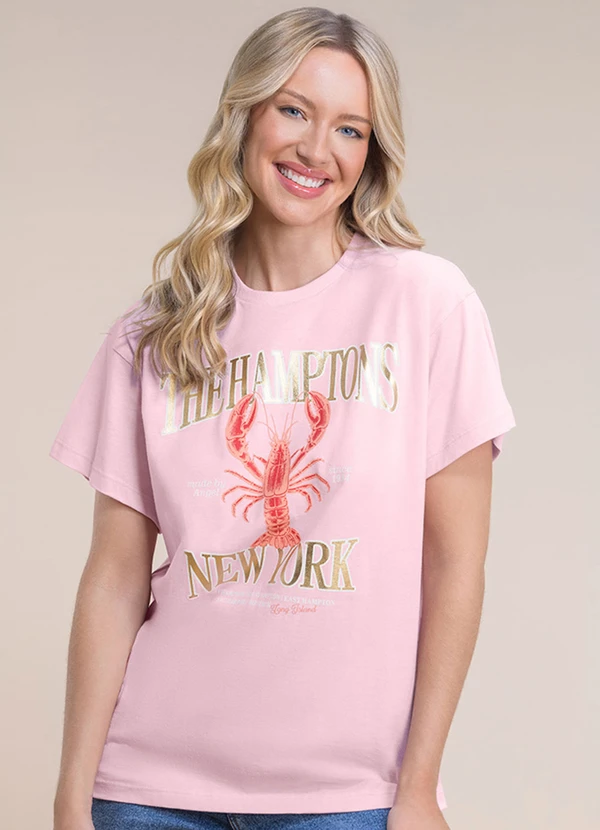 Angel - Blusa Ny Color Rosa