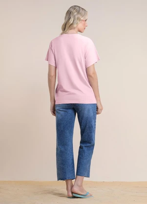 Angel - Blusa Ny Color Rosa - ANGEL