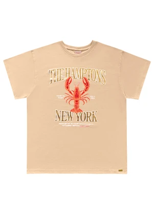 Angel - Blusa Ny Color Bege - ANGEL