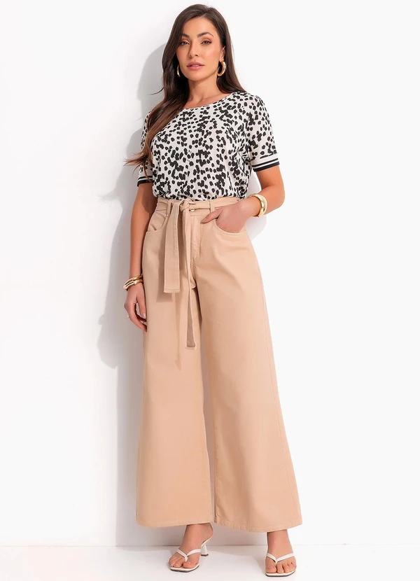 Quintess - Blusa Off em Viscolycra Creponada 3