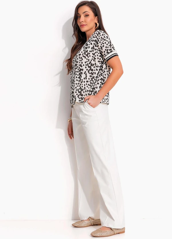 Quintess - Blusa Off em Viscolycra Creponada 7