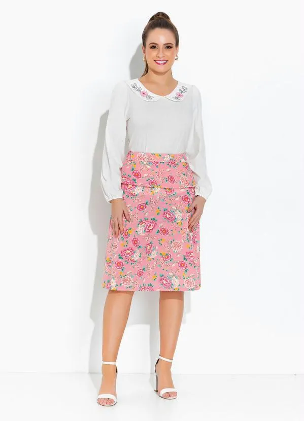 Rosalie - Blusa Off White com Bordado 4