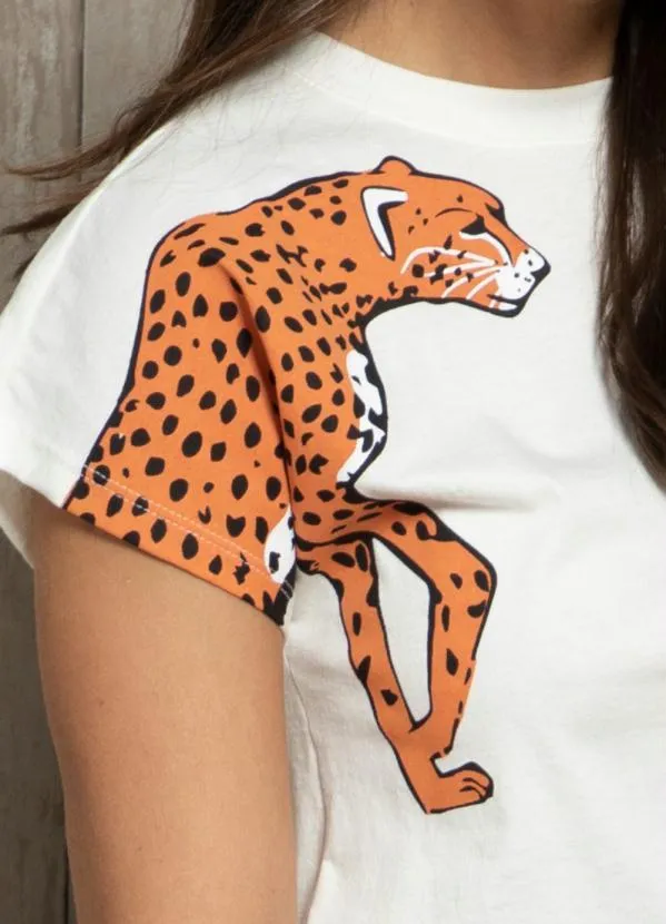 Quintess - Blusa Off White com Estampa Frontal 6