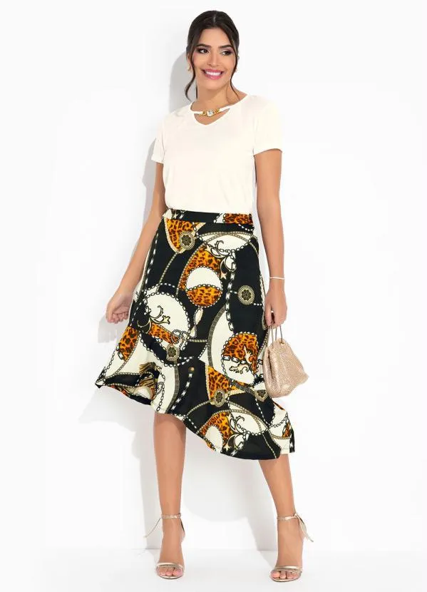 Rosalie - Blusa Off White com Gota 6