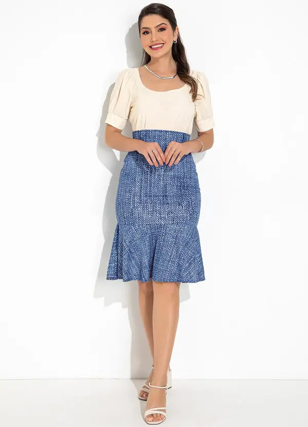 Rosalie - Blusa Off White em Malha com Lurex 3