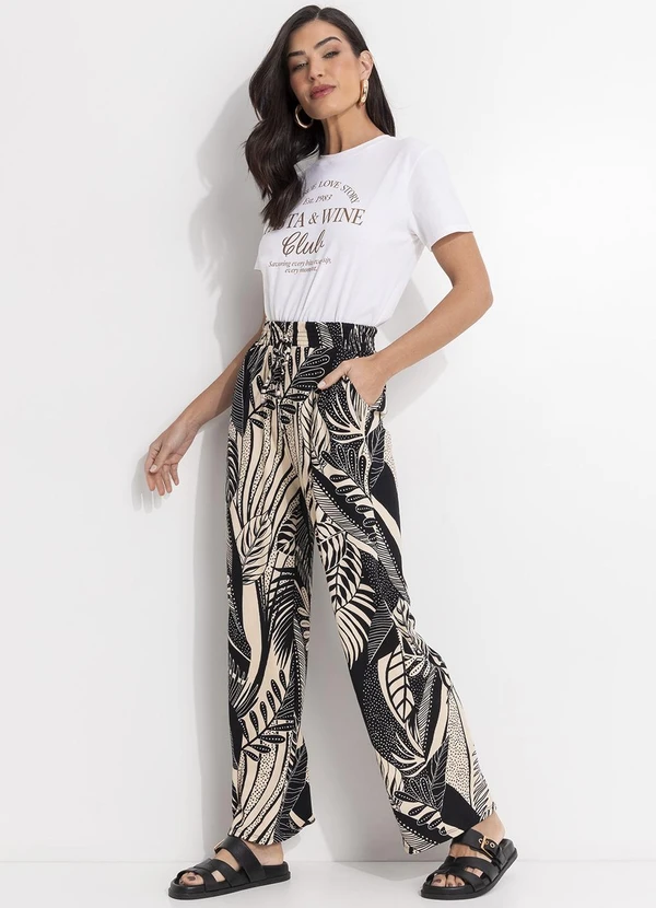 Quintess - Blusa Off White em Malha de Algodão Penteado 2