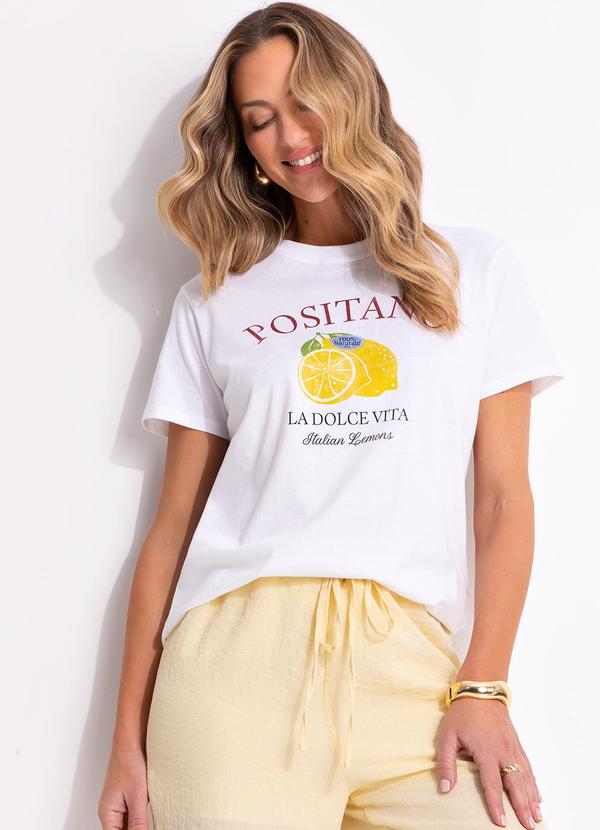 Quintess - Blusa Off White em Malha de Algodão Penteado 6