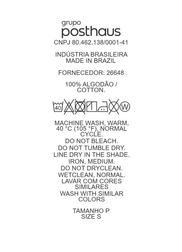 Quintess - Blusa Off White em Malha de Algodão Penteado 12