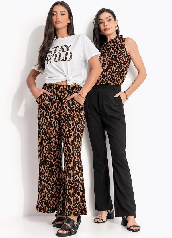 Quintess - Blusa Off White em Malha de Algodão Penteado