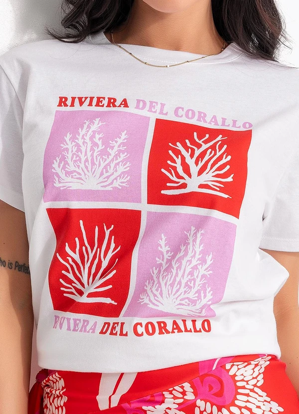 Quintess - Blusa Off White em Malha de Algodão Penteado 5