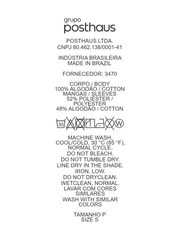 Quintess - Blusa Off White em Malha de Algodão 10