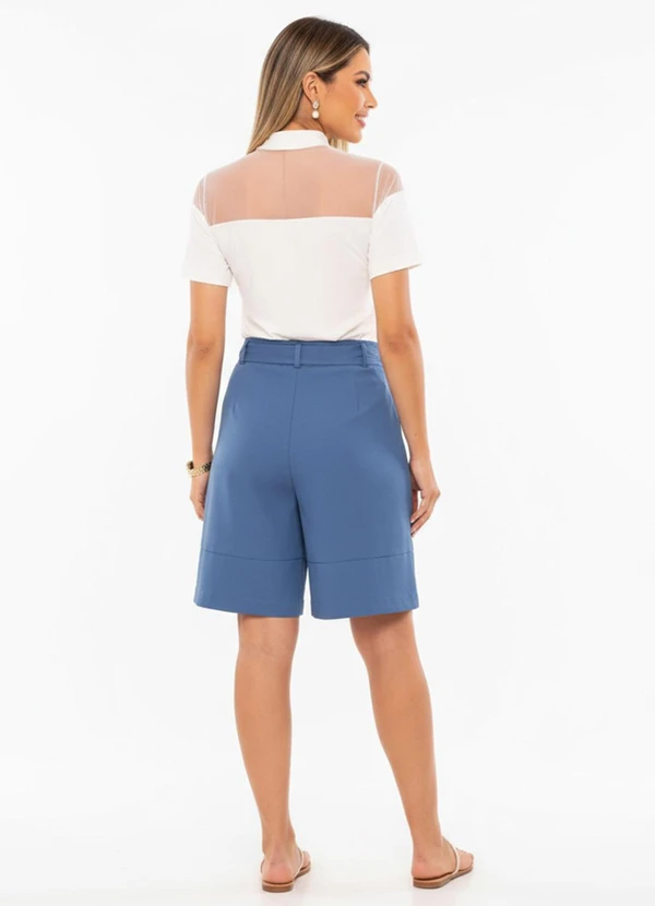 Quintess - Blusa Off White em Malha de Viscose 2