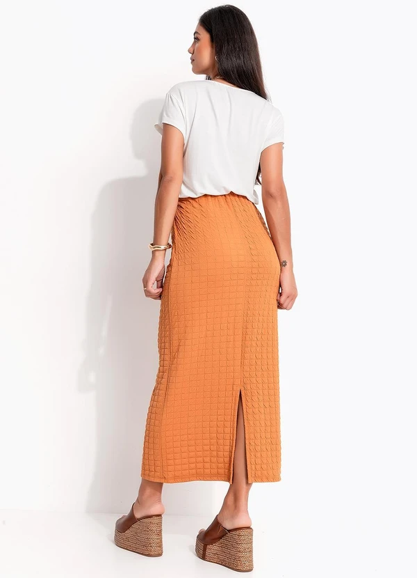 Quintess - Blusa Off White em Malha de Viscose 5