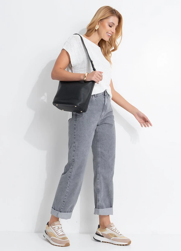 Quintess - Blusa Off White em Tricot 7