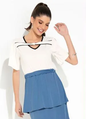 Rosalie - Blusa Off White - ROSALIE