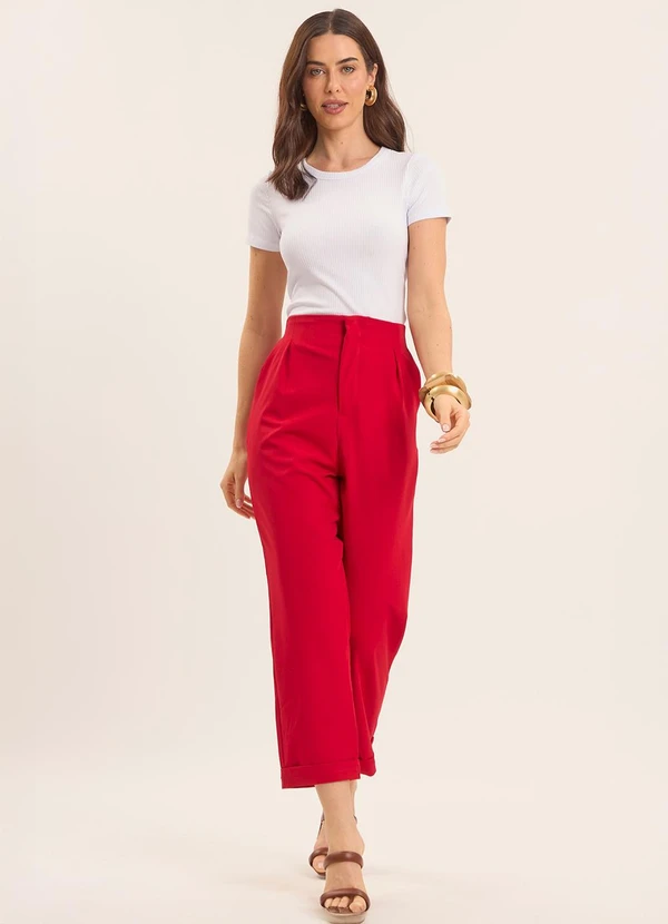 Doce Trama - Blusa Oliva Canelada Branco 5