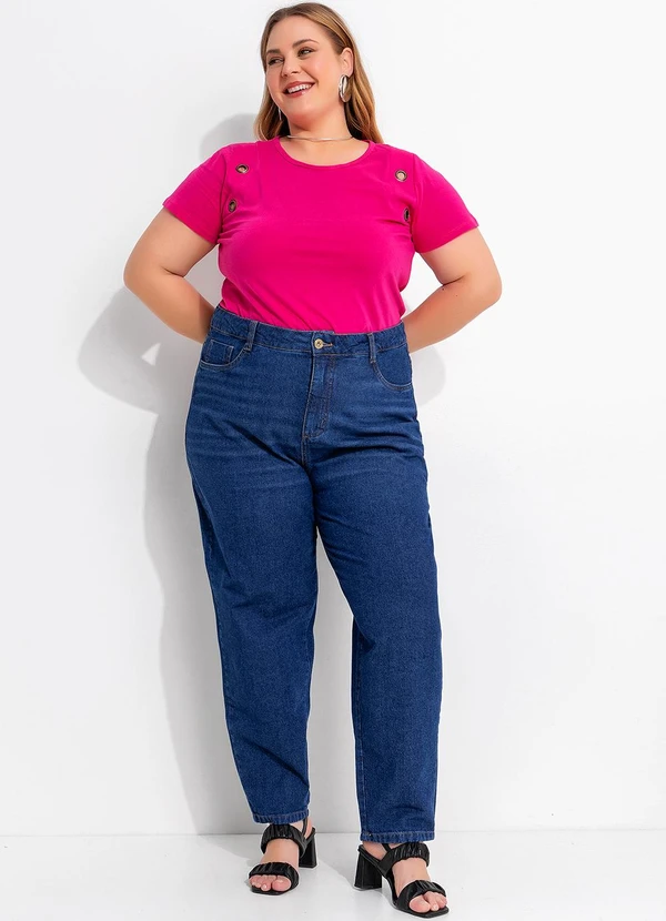 Marguerite - Blusa Pink em Malha de Algodão 2