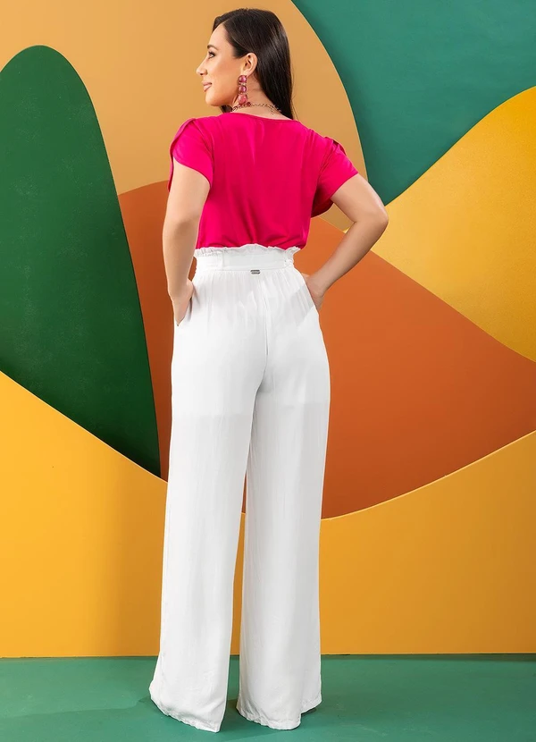 Quintess - Blusa Pink em Malha de Viscose 10