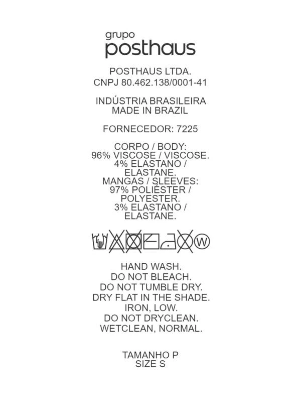 Quintess - Blusa Pink em Malha de Viscose 9