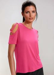 Blusa Pink em Malha de Viscose
