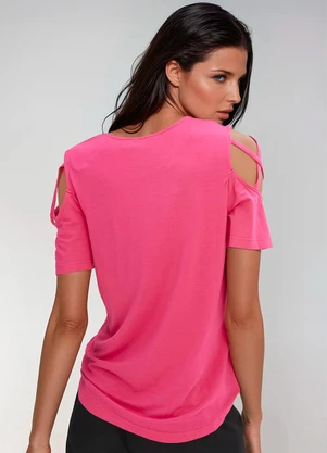 bonprix - Blusa Pink em Malha de Viscose - BONPRIX