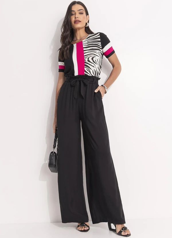 Quintess - Blusa Pink em Malha de Viscose 3