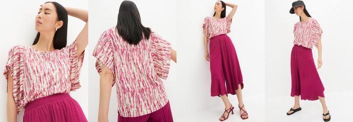 Blusa Po� Abstrato em Malha Fria