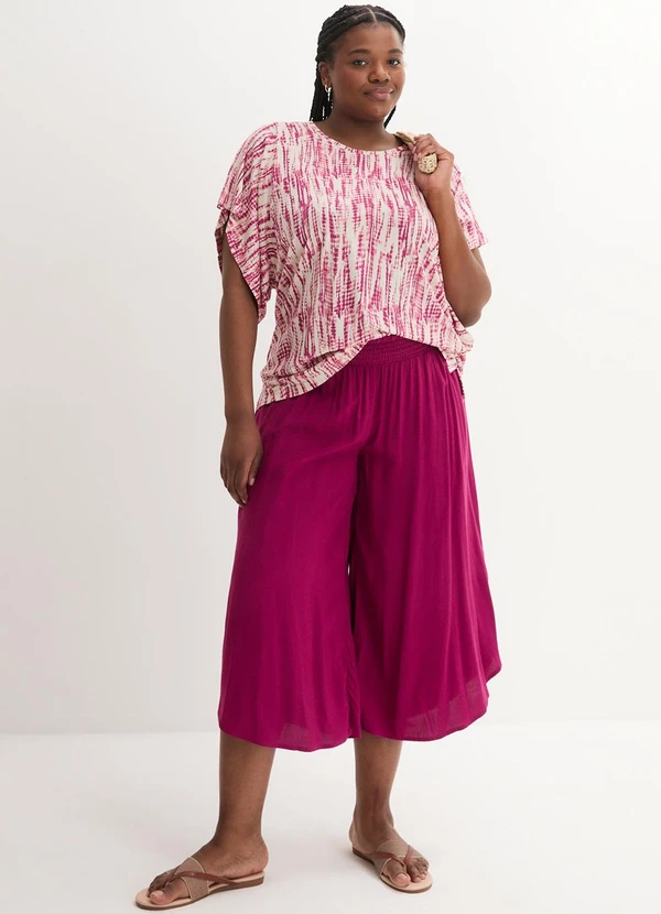 bonprix - Blusa Poá Abstrato em Malha Fria 10