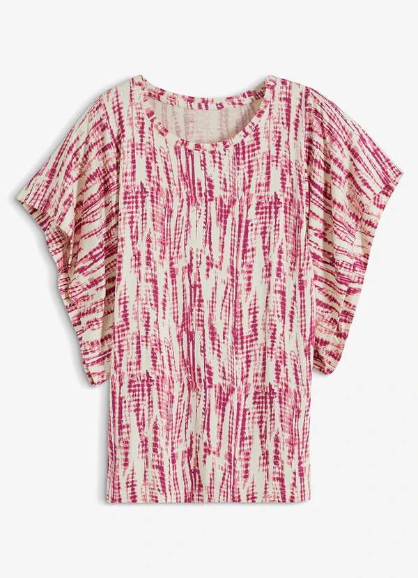 bonprix - Blusa Poá Abstrato em Malha Fria 11