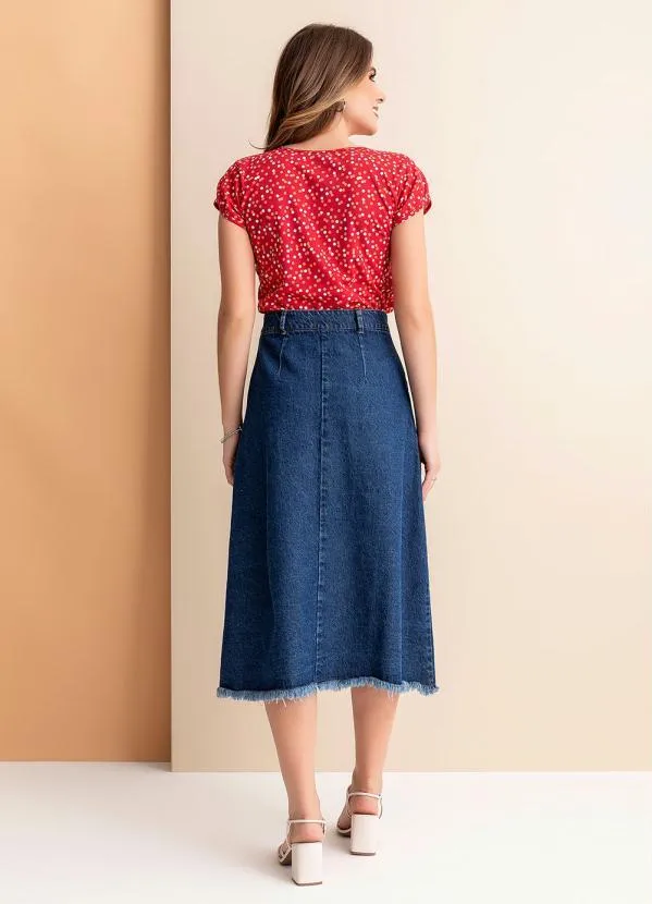 Rosalie - Blusa Poá Colorido em Malha 4