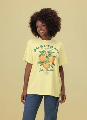 Angel - Blusa Positano Amarelo - ANGEL