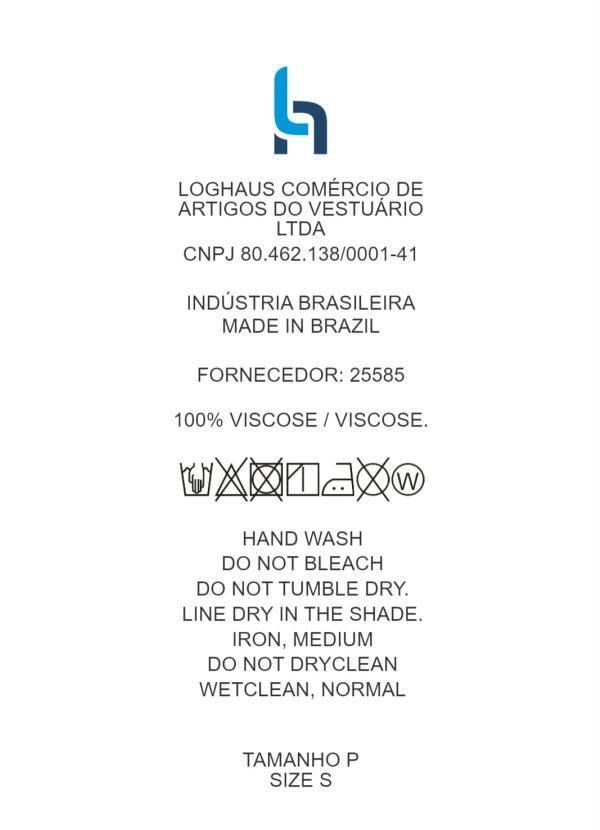 Outlet - Blusa Preta com Fechamento em Botões 5