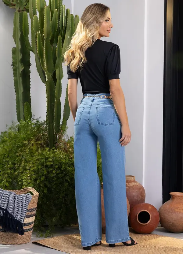 Quintess - Blusa Preta em Malha Crepe 4