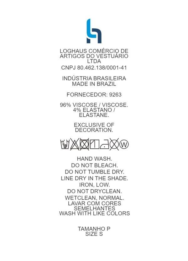 Quintess - Blusa Preta em Malha de Viscose 10