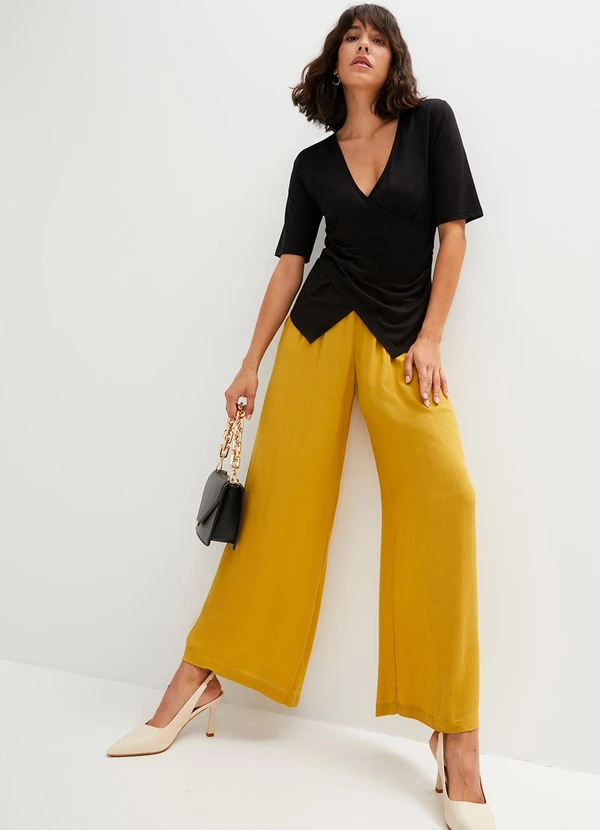 bonprix - Blusa Preta em Malha de Viscose 3