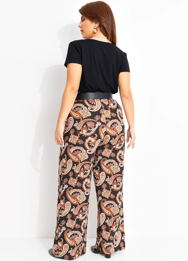 Quintess - Blusa Preta em Malha de Viscose 9