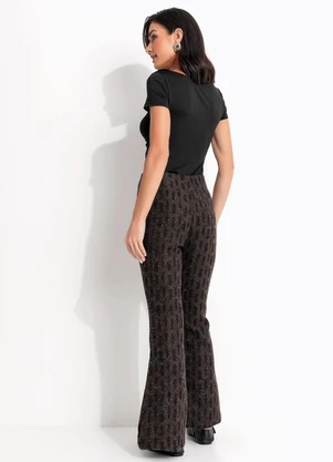 Quintess - Blusa Preta em Malha Fria - QUINTESS