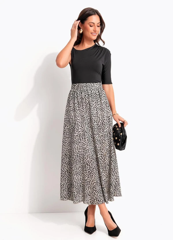 Quintess - Blusa Preta em Malha Fria 9