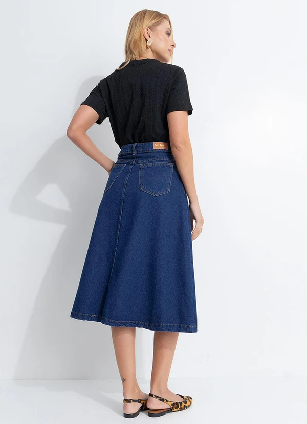 Quintess - Blusa Preta em Malha Tricô Texturizada 2