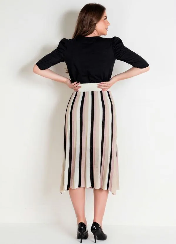 Rosalie - Blusa Preta  com Pérolas 5