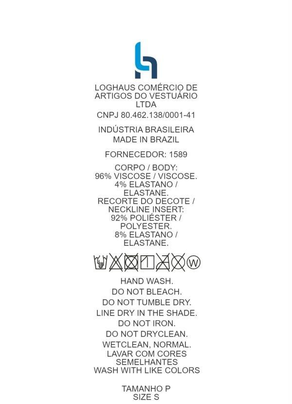 Quintess - Blusa Preto com Decote em Tule 12