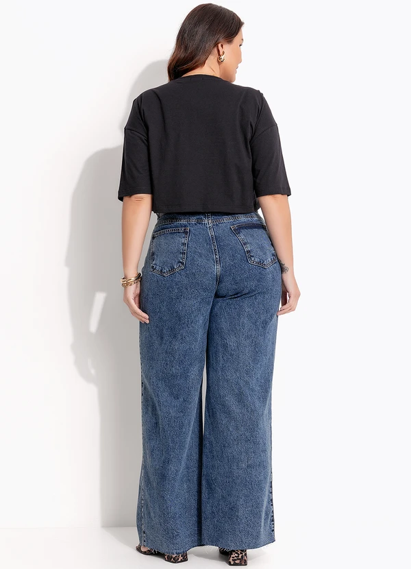 Quintess - Blusa Preto em Canelado 3