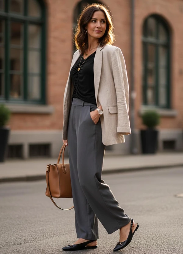 Quintess - Blusa Preta com Franzido Frontal em Malha de Viscose Confortável 5