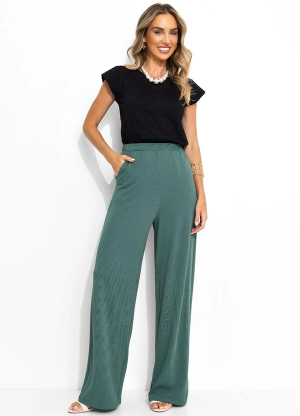 Bimini - Blusa Preto em Malha Texturizada 3