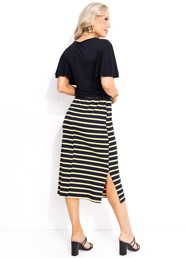 Bimini - Blusa Preto em Poliviscose 4