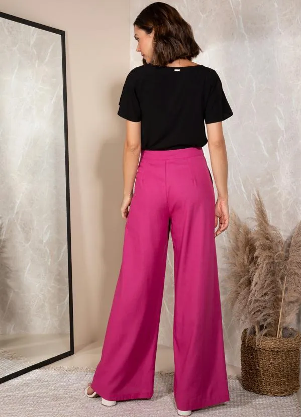 Quintess - Blusa Preto em Viscose Plana 4